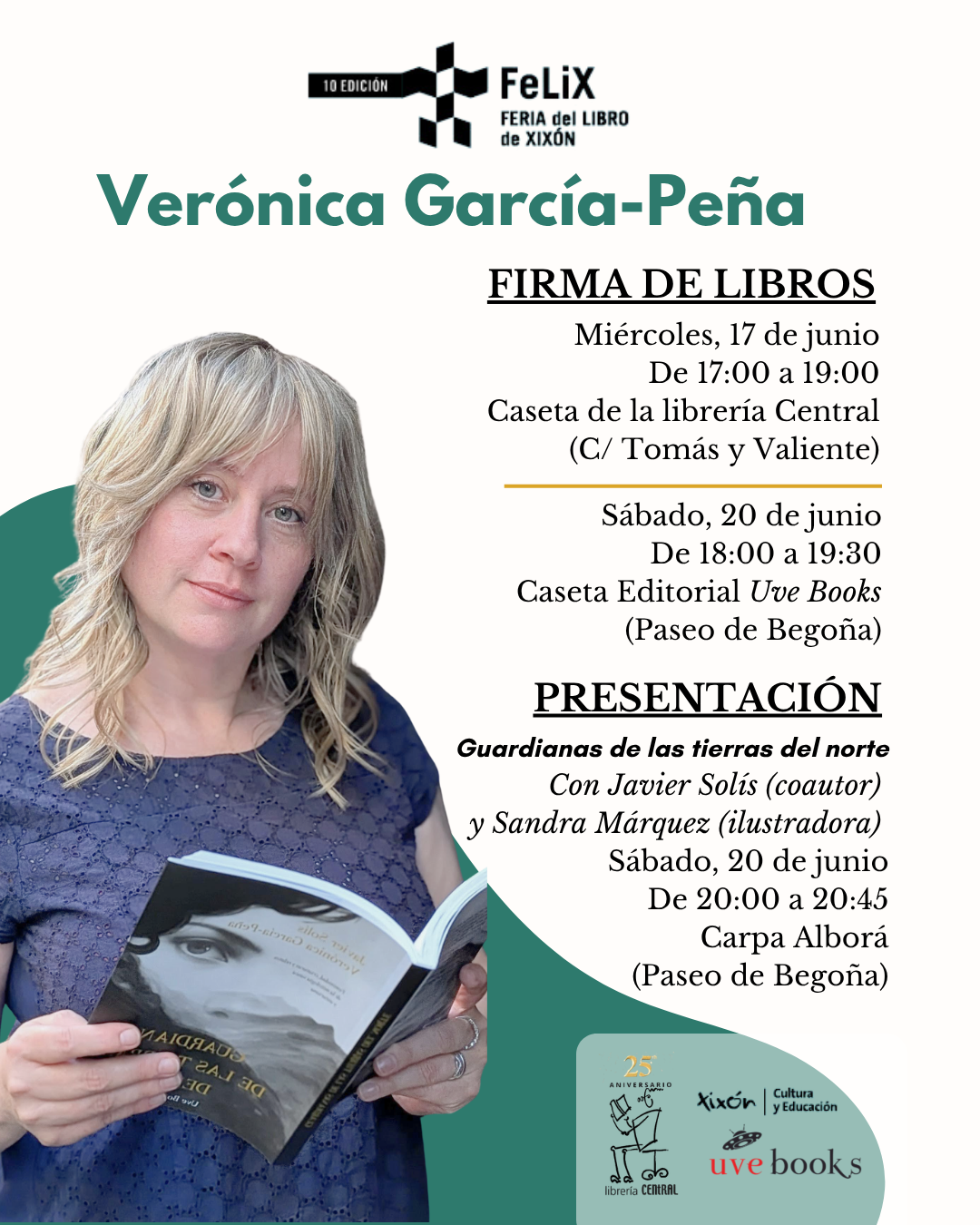 Feria del libro de Gijón_Verónica García-Peña