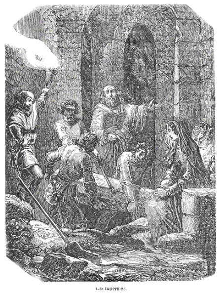 Ilustraciones de 'Los misterios de Udolfo' (1854).
