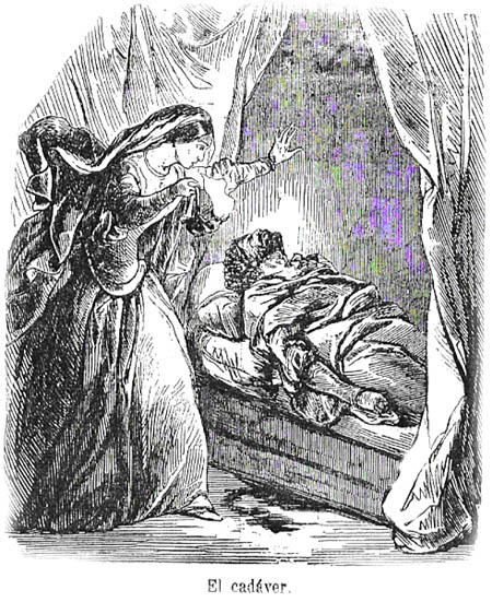 Ilustraciones de 'Los misterios de Udolfo' (1854).